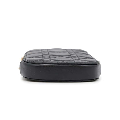 Dior Lady Dior Phone Holder BlackS0872ONMJ Lambskin