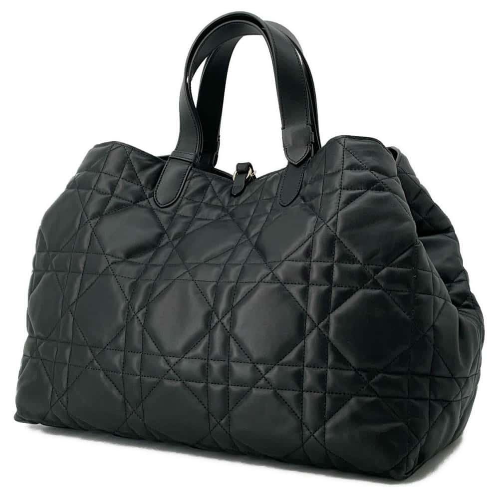 Dior Macrocannage to Jules BlackM2820OSHJ_M900 Calf Leather Size Large