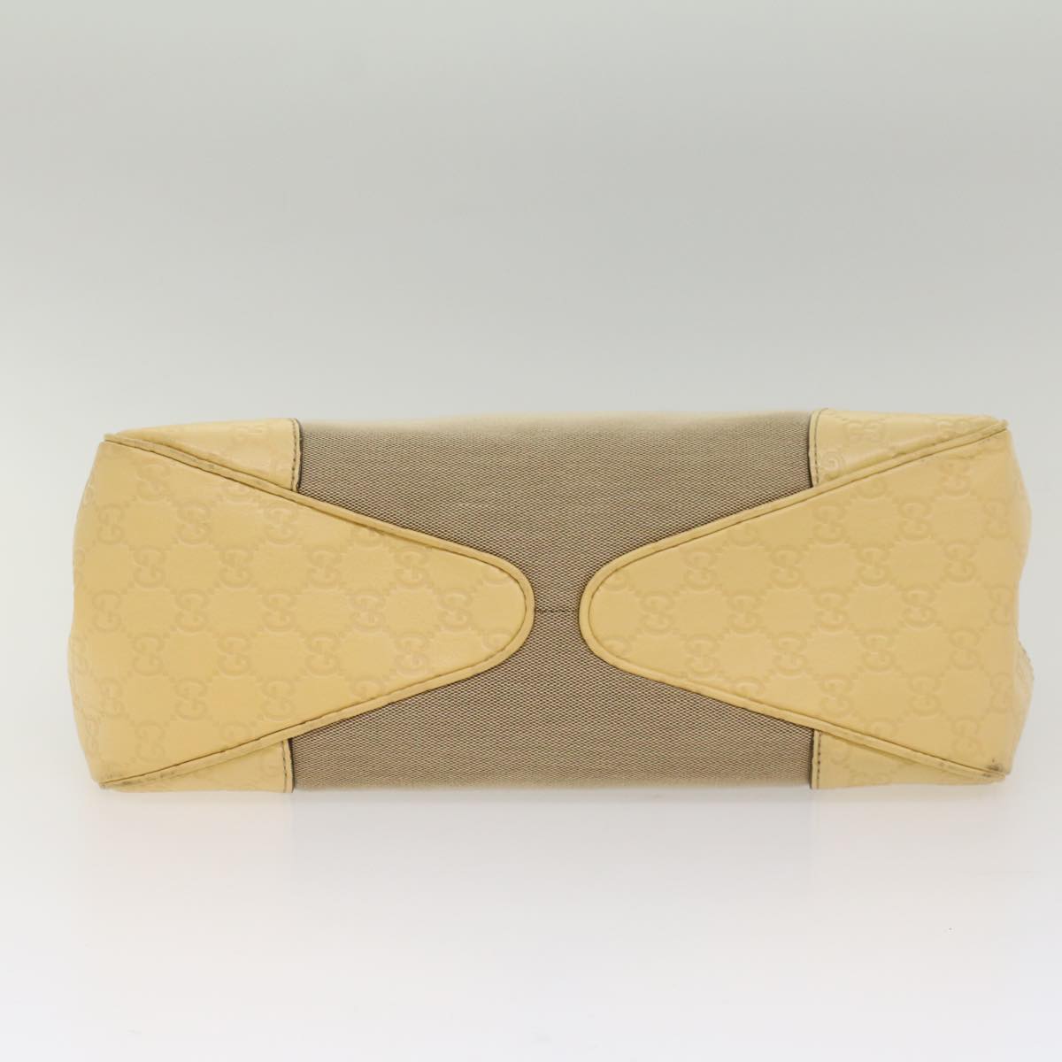 Gucci Hobo Grey Canvas Shoulder Bag