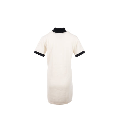 Chanel Size 34 23A Dress Cashmere White/Black
