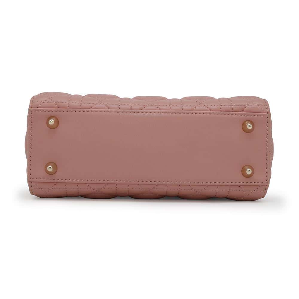 Dior My Lady Dior Shoulder Bag PinkM05320CAL Lambskin Size Small