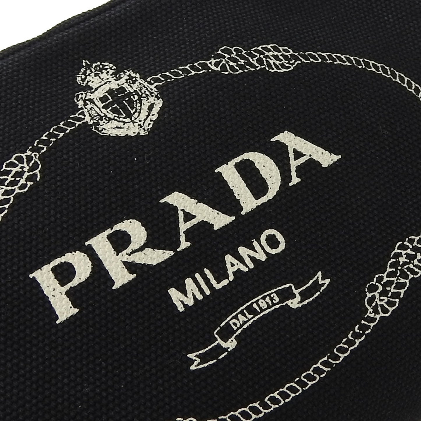 PRADA Canapa Clutch Bag