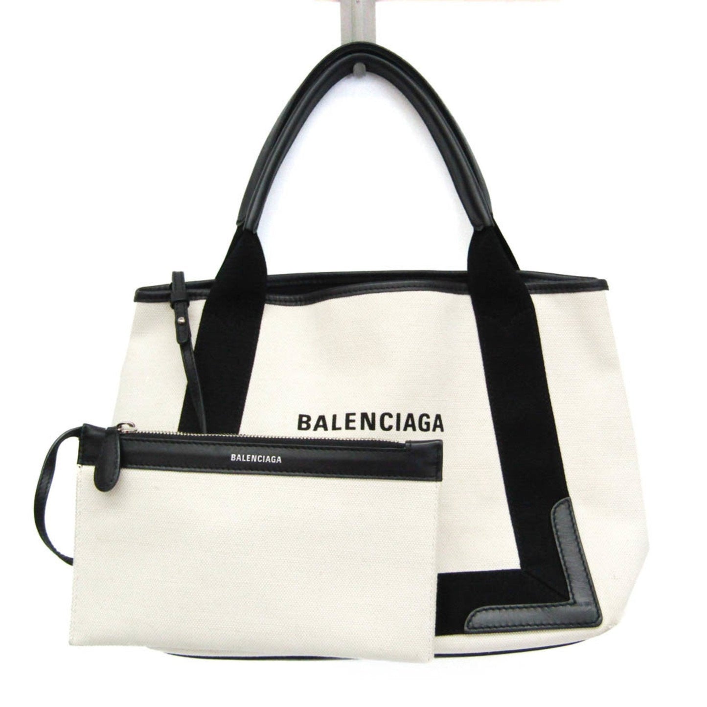 Balenciaga Navy Cabas Tote