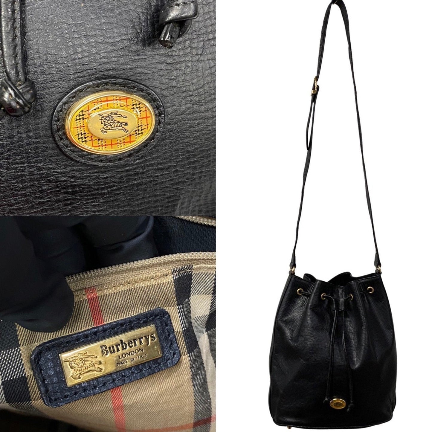 BURBERRY Nova Check Shoulder Bag