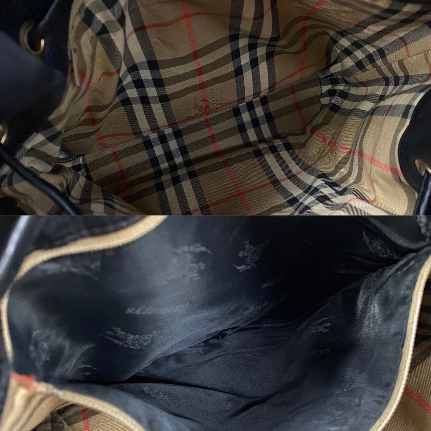 BURBERRY Nova Check Shoulder Bag