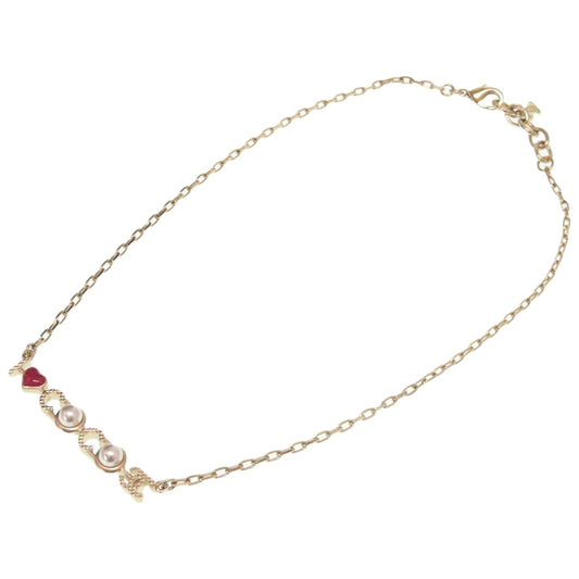 Chanel gold metal necklaces