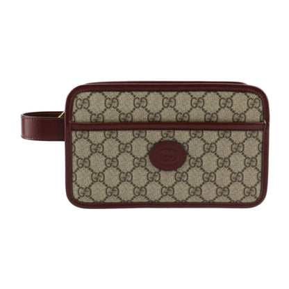 GUCCI GG Supreme Clutch Bag
