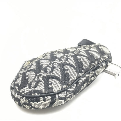 Christian Dior Trotter Canvas Saddle Coin Women's Purse ()