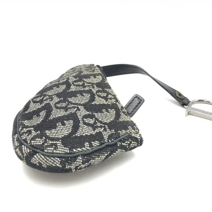 Christian Dior Trotter Canvas Saddle Coin Women's Purse ()
