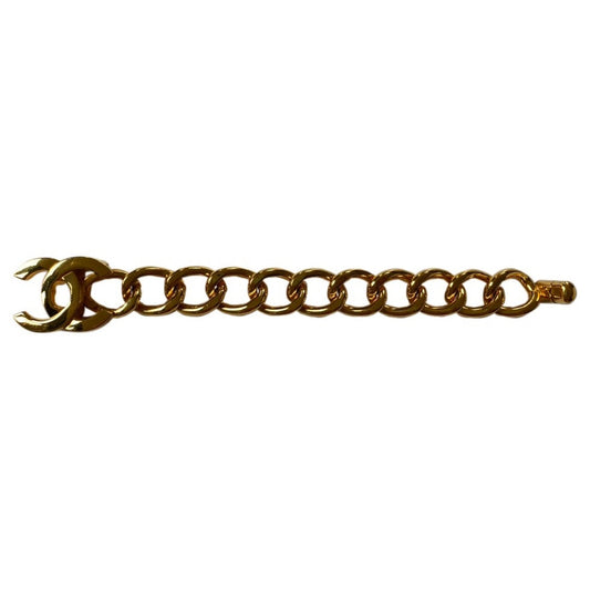 Chanel cc gold chain bracelets