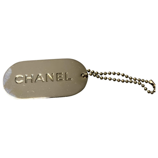 Chanel  steel bag charms