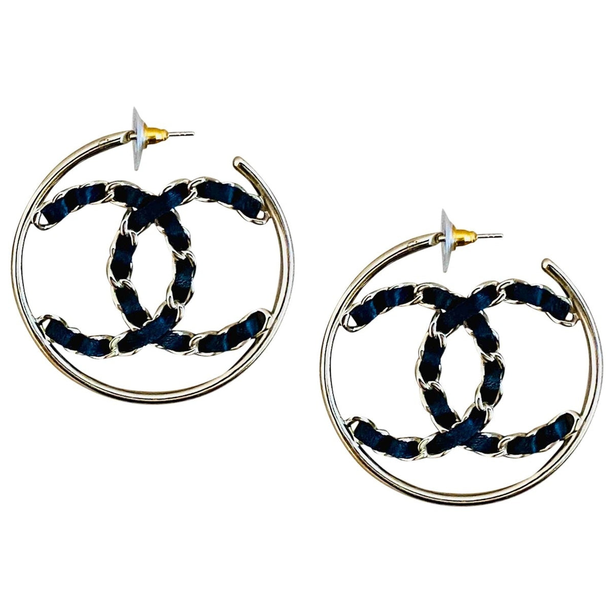 Chanel chanel multicolour metal earrings