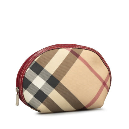 BURBERRY Nova Check Clutch Bag