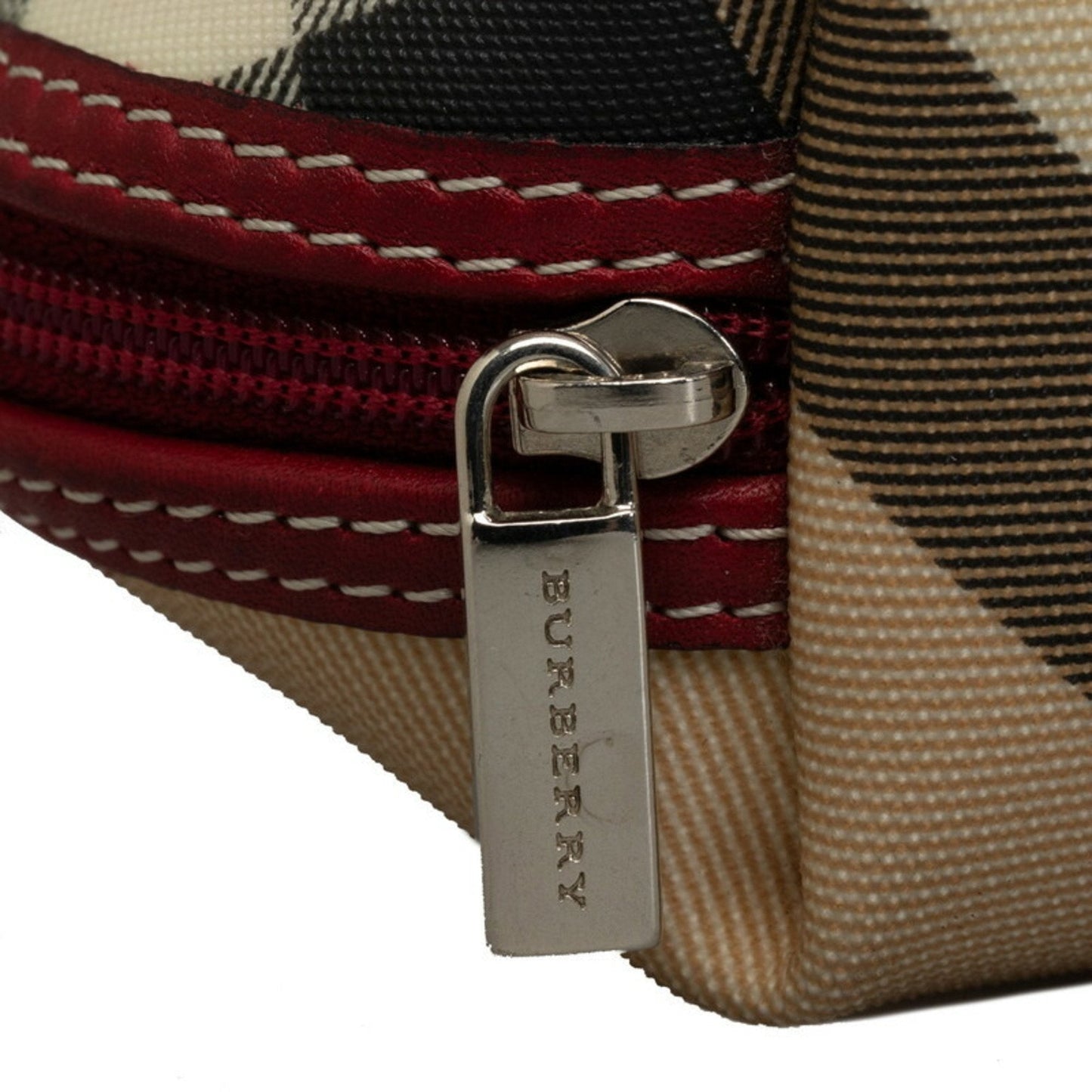 BURBERRY Nova Check Clutch Bag