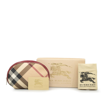 BURBERRY Nova Check Clutch Bag