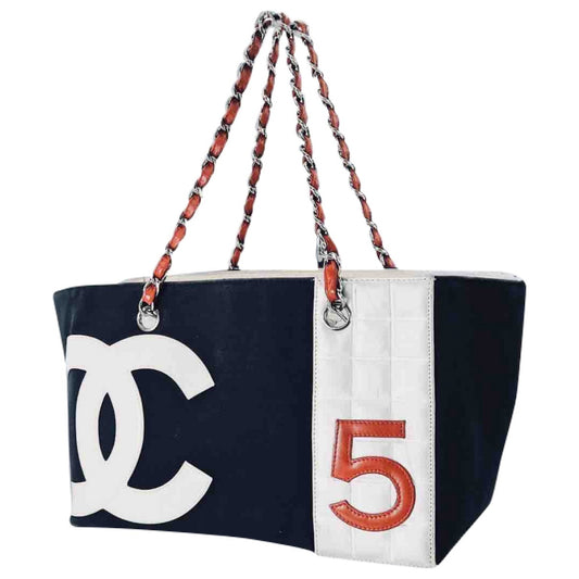 Chanel mademoiselle multicolour cloth handbag