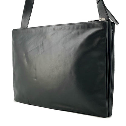 Bottega Veneta INTRECCIATO messenger bag Black620537 Leather
