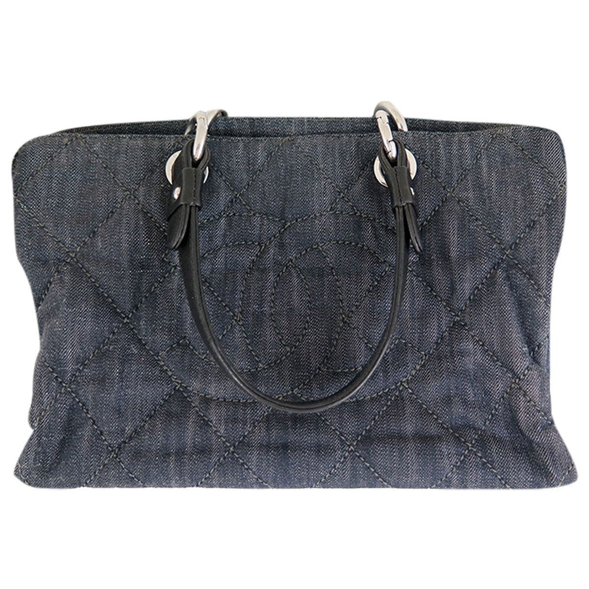 Chanel blue denim - jeans handbag