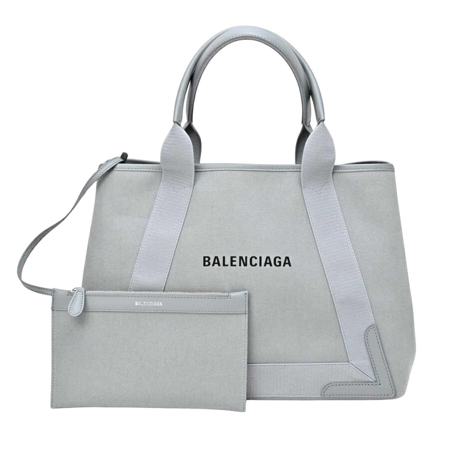 Balenciaga Navy Cabas Tote