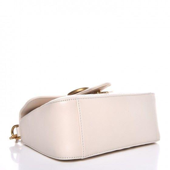 Gucci GG Marmont Small Top Handle Bag White Gucci GG Marmont Small Top Handle Bag White