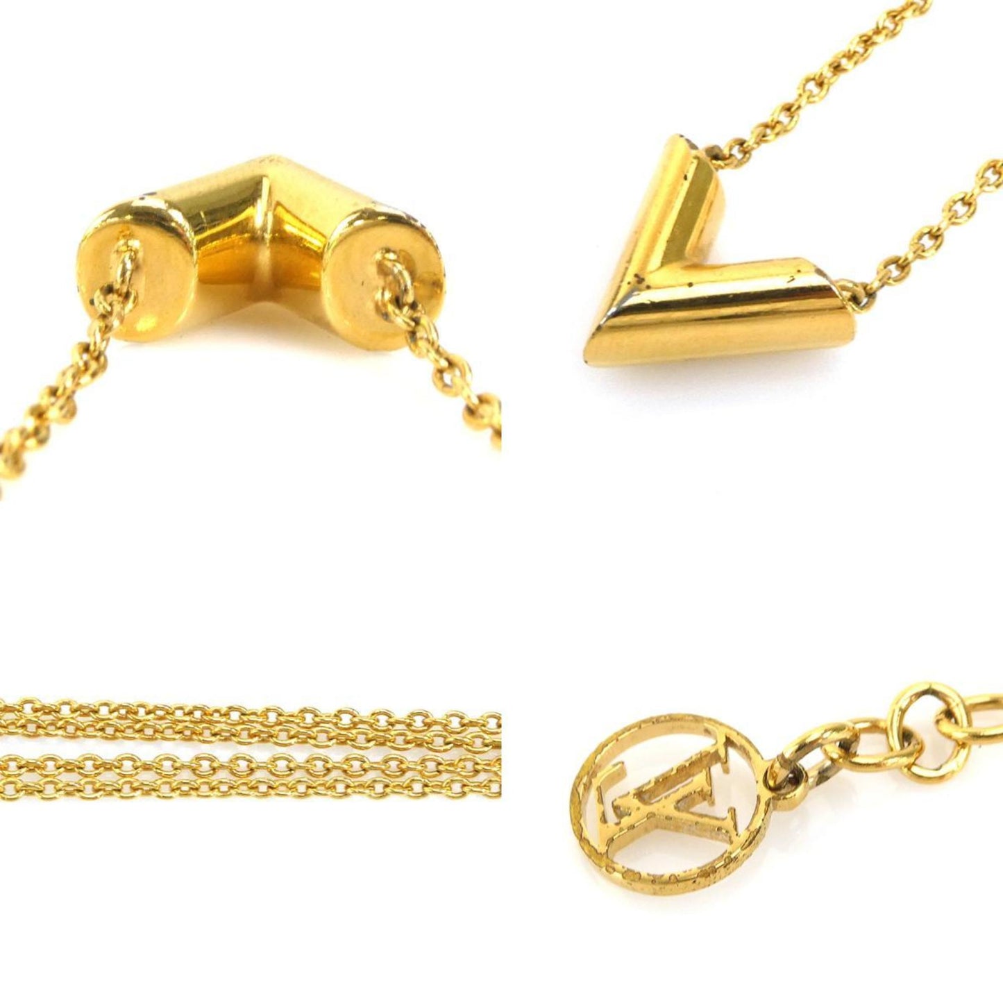 LOUIS VUITTON Essential V Necklace