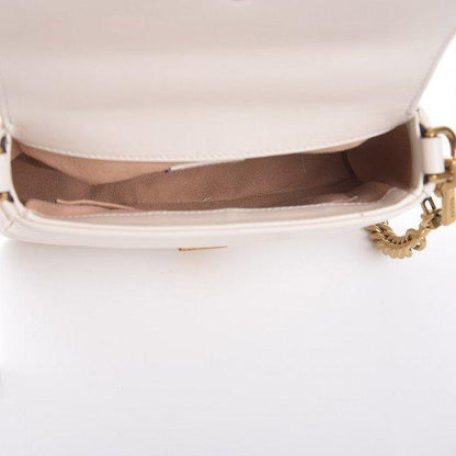 Gucci GG Marmont Small Top Handle Bag White