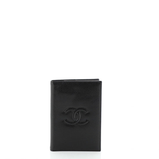 Chanel black leather handbag