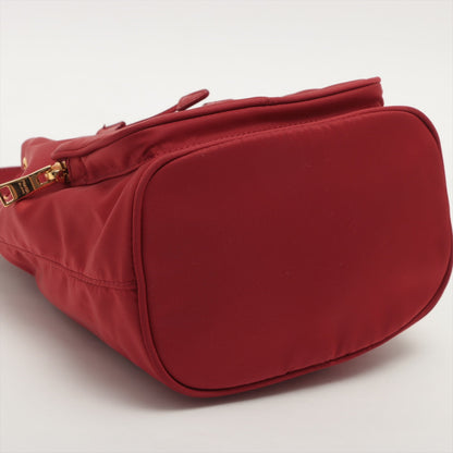 Prada Red Duet Re-Nylon Bucket Bag [Clearance Sale]