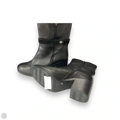 Boots Designer By Coach In Black, Size: 9