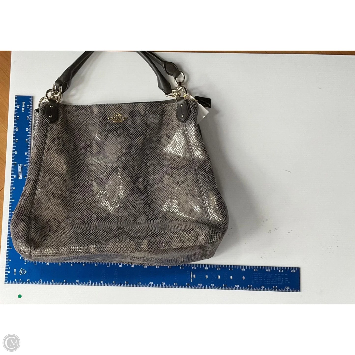 Handbag Designer By Coach, Size: Large