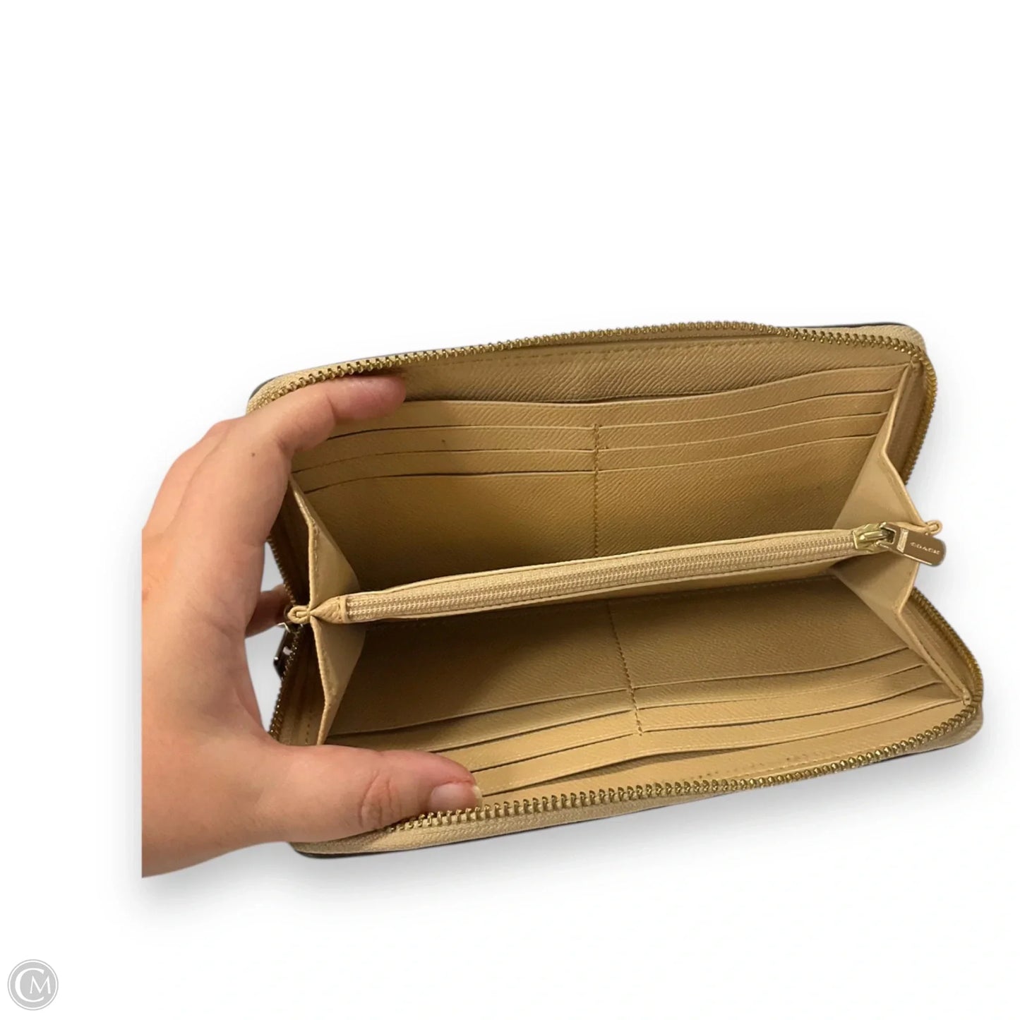 Wallet Designer By Coach, Size: Large