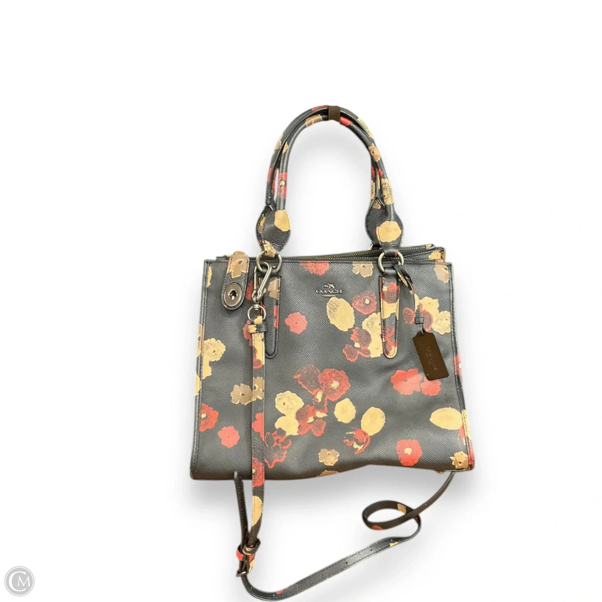 Handbag Designer By Coach, Size: Medium