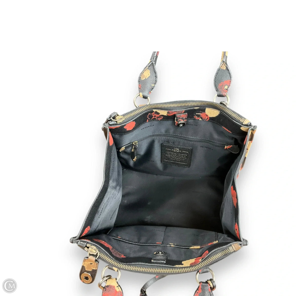 Handbag Designer By Coach, Size: Medium