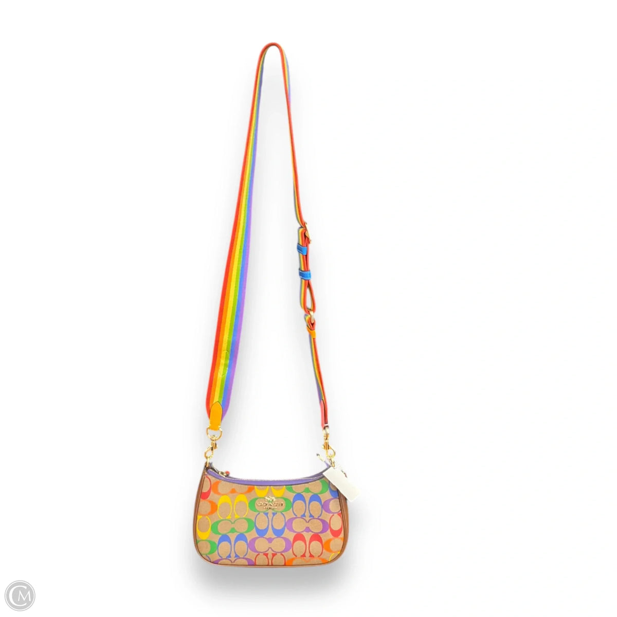 Crossbody Designer By Coach, Size: Medium