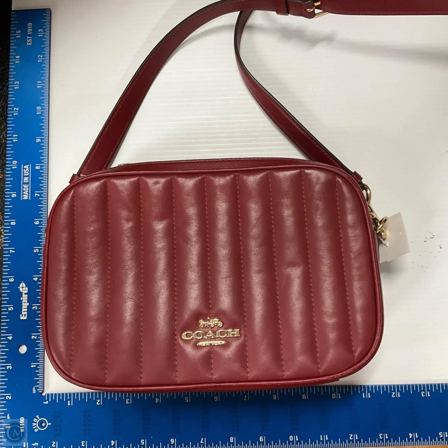 Crossbody Designer By Coach, Size: Medium