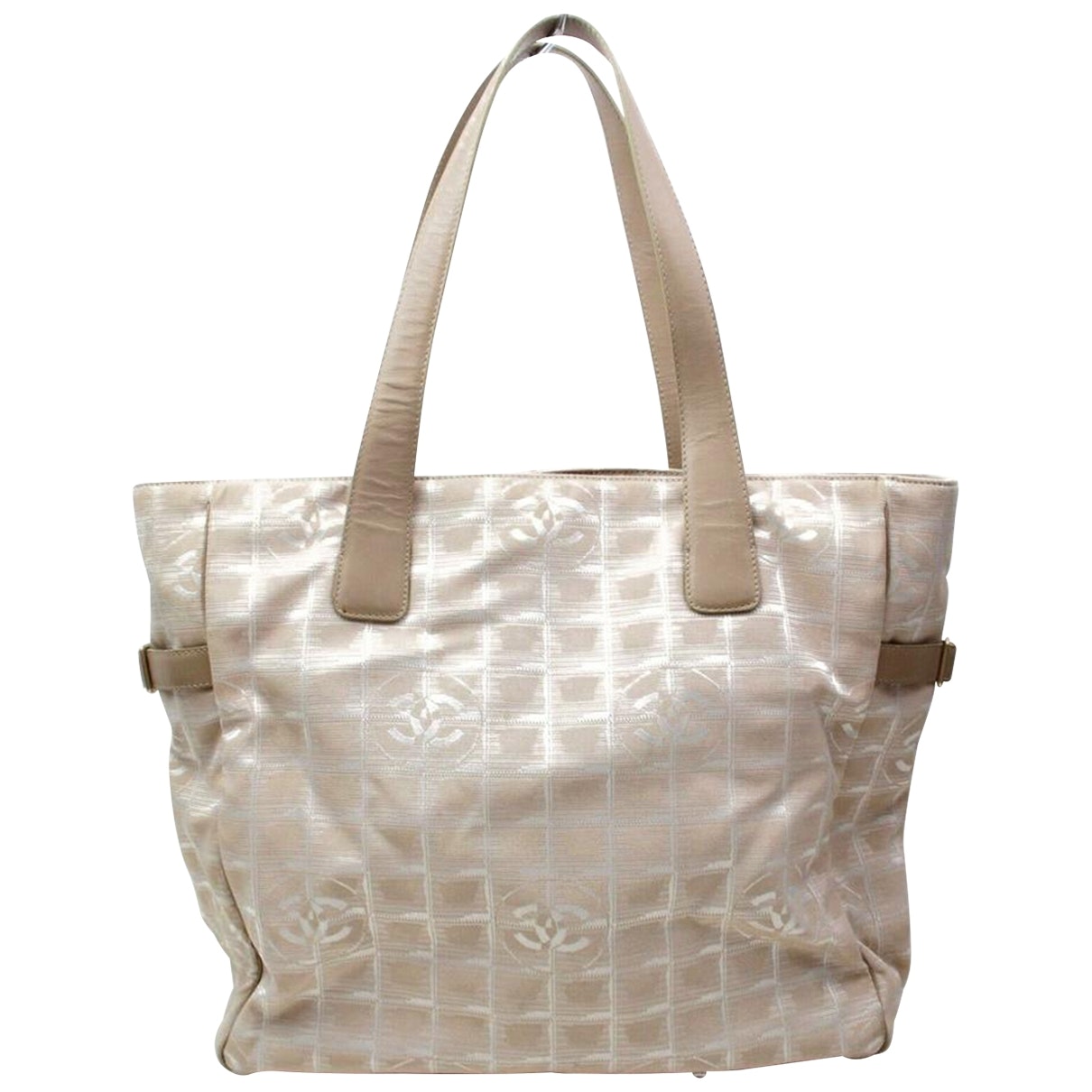 Chanel beige synthetic handbag