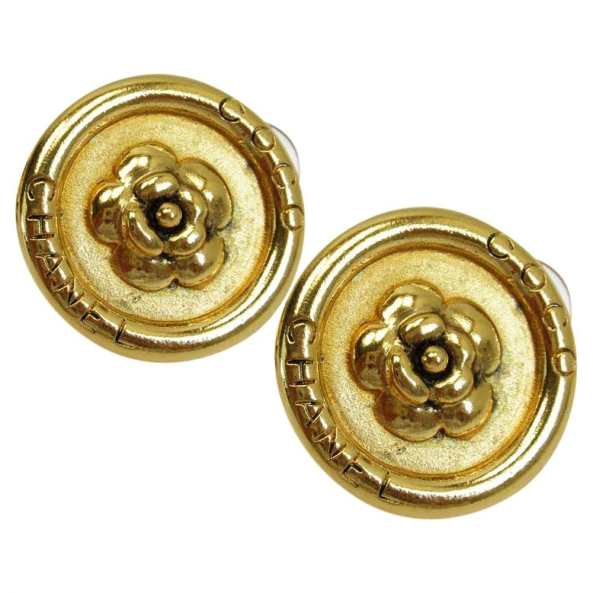 Chanel cc   earrings