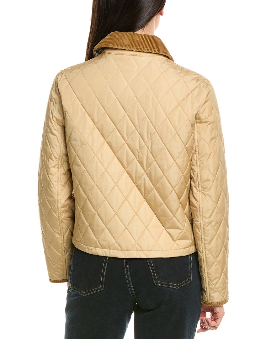 Burberry Quilted Crop Jacket