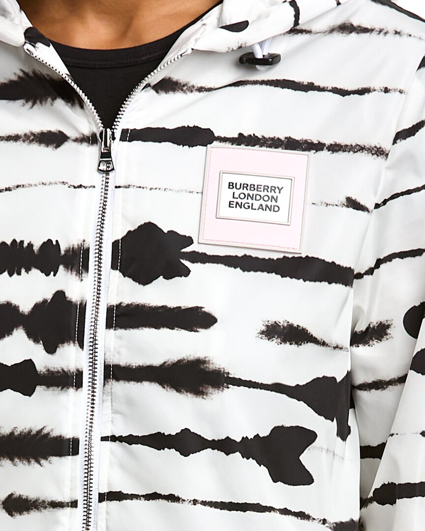 Burberry Watercolour Print Econyl Hooded Parka
