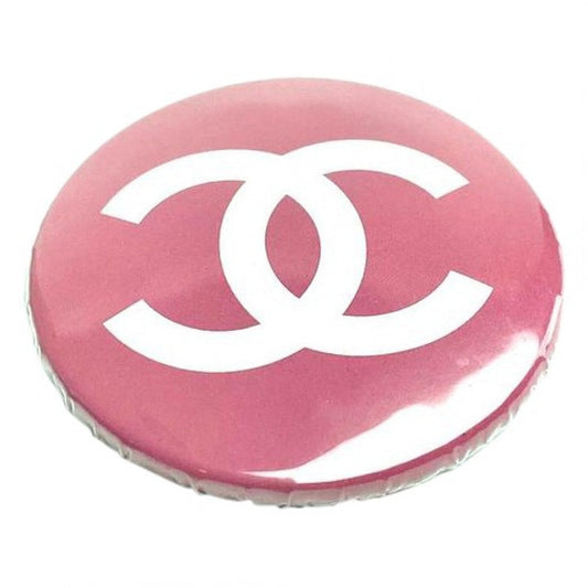 Chanel cc pink metal pins & brooches