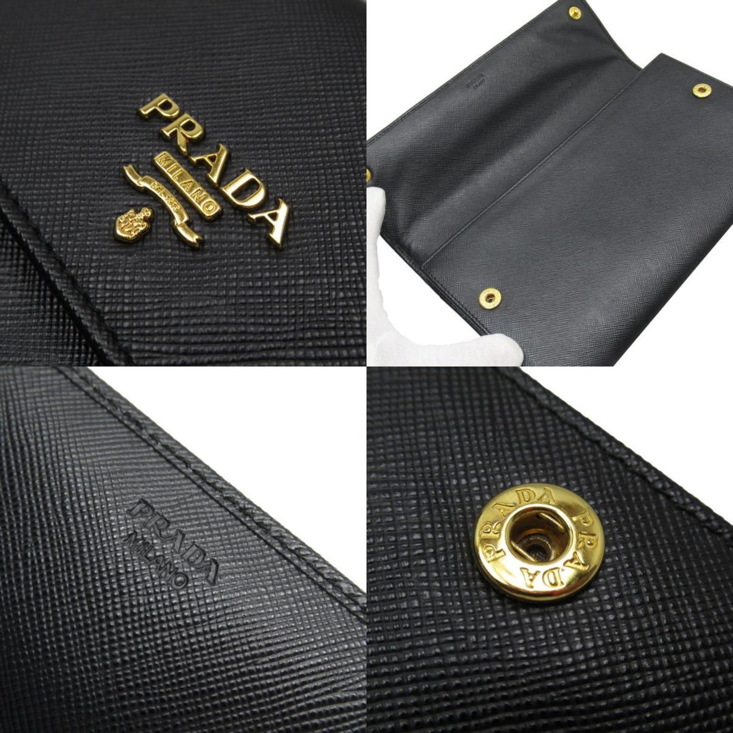 PRADA Saffiano Clutch Bag