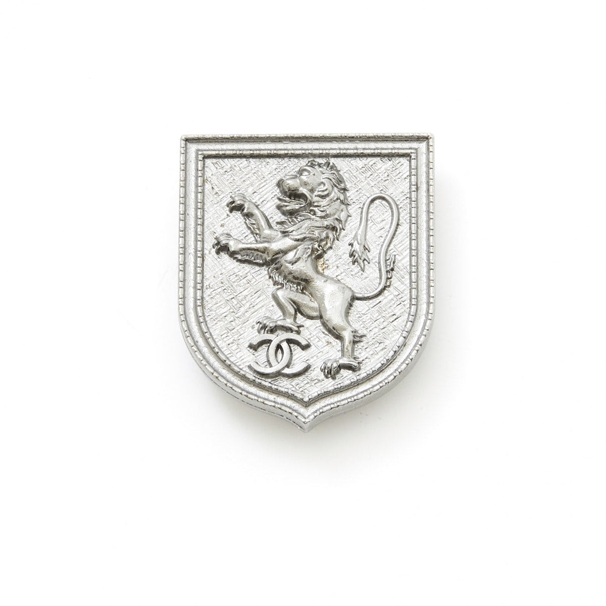 Chanel silver metal pins & brooches
