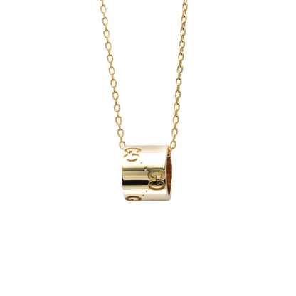 Gucci Icon Gold Rose Gold Necklace Jewelry