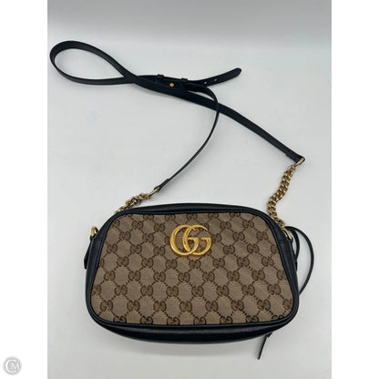 Crossbody Luxury Designer By Gucci, Size: Small