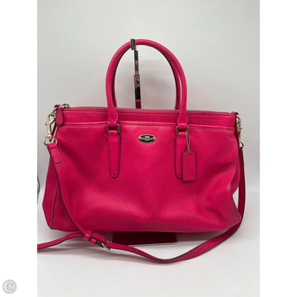 Crossbody Designer By Coach, Size: Large