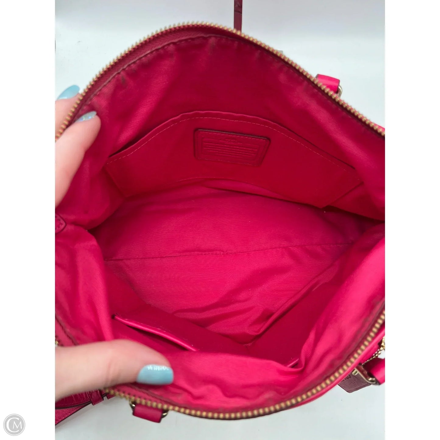 Crossbody Designer By Coach, Size: Large