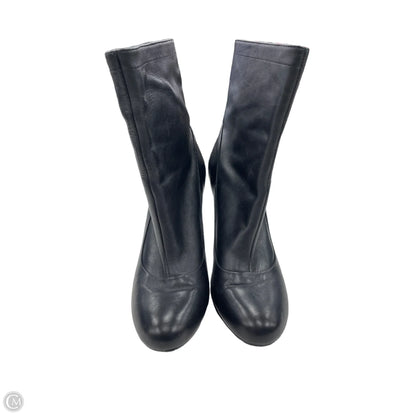 Boots Designer By Coach In Black, Size: 8.5