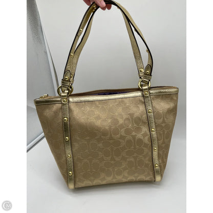 Handbag Designer By Coach, Size: Large