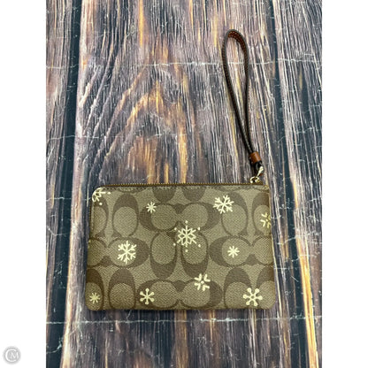 Wristlet Designer By Coach, Size: Medium