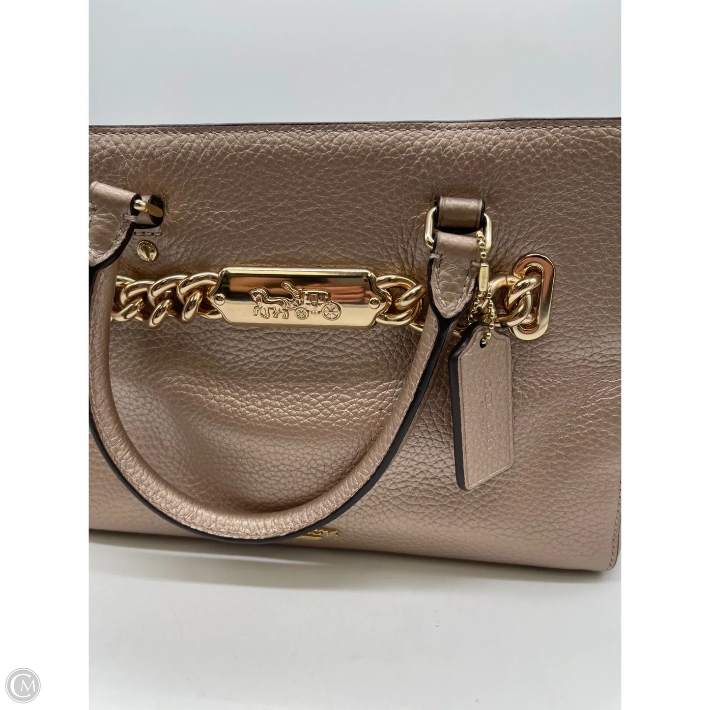 Handbag Designer By Coach, Size: Small